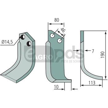 Cutit arcuit - GRANIT [180SOV-04R]