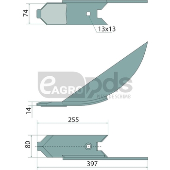Varf de brazda - GRANIT [18524789]