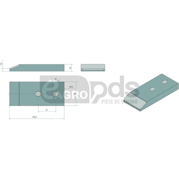 Varf de brazda - Endurance Carbide [19174117]