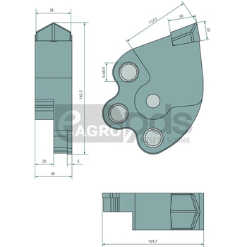Dinte tocator forestier - Endurance Carbide [19200229]