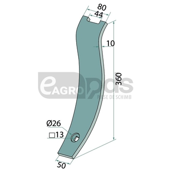 Placa de ghidare - GRANIT [19299243]