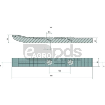 Brazdar tip dalta - Endurance Carbide [19312337]