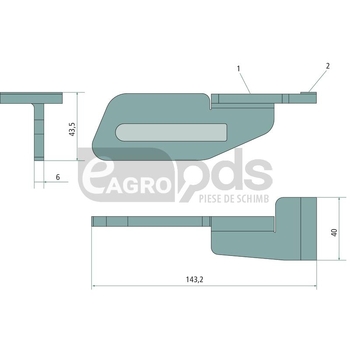 Racleta - Endurance Carbide [19608577]