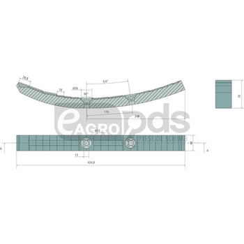 Brazdar tip dalta - Endurance Carbide [19651762]