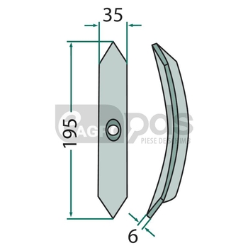 Brazdar cultivator - GRANIT [23532 RS2978S]