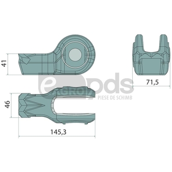 Dinte tocator forestier - Endurance Carbide [32272036]