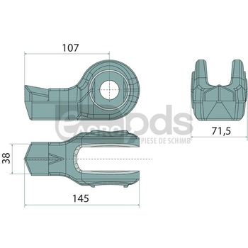 Dinte tocator forestier - Endurance Carbide [32272037]