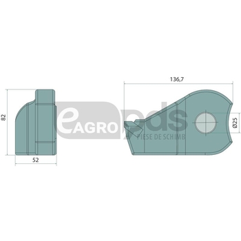 Dinte tocator forestier - Endurance Carbide [32272045]