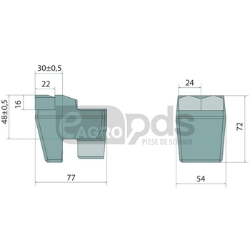 Dinte tocator forestier - Endurance Carbide [32272052]