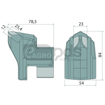 Dinte tocator forestier - Endurance Carbide [32272056]