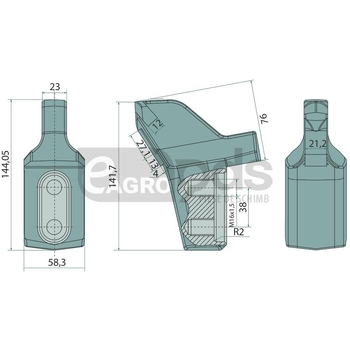 Dinte tocator forestier - Endurance Carbide [32272058]