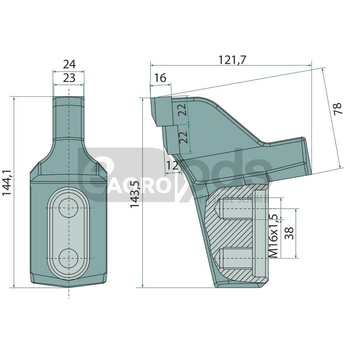 Dinte tocator forestier - Endurance Carbide [32272059]