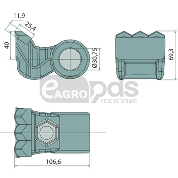 Dinte tocator forestier - Endurance Carbide [32272067]