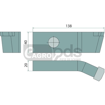 Dinte tocator forestier - Endurance Carbide [32272076]