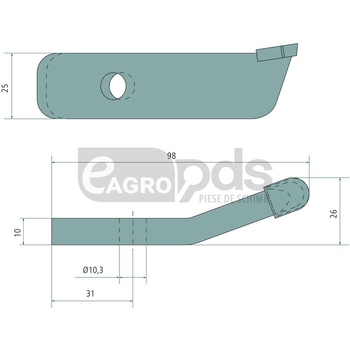 Dinti de freza - GRANIT [35905393]