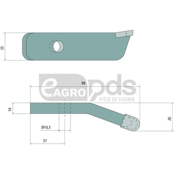 Dinti de freza - GRANIT [35905394]