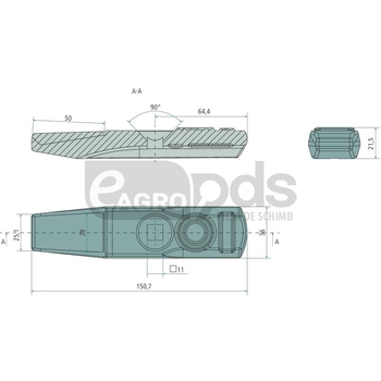 Varf de brazda - Endurance Carbide [36574640]