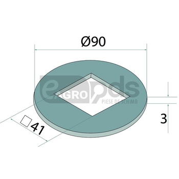 Discul de reglare - GRANIT [408316-535]