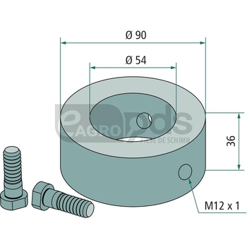Inel ajustabil - GRANIT [40832 000011]