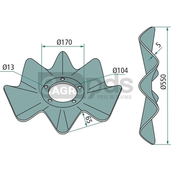 Disc taietor - GRANIT [4083200007]