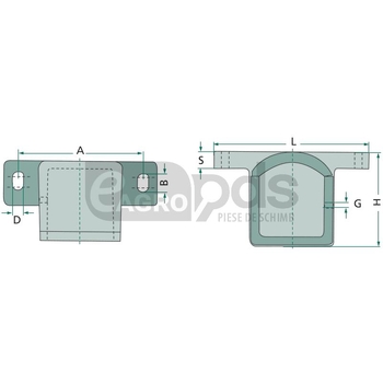 Carcasa - GRANIT [408320-13]
