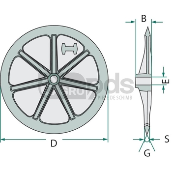 Inel tavalug - GRANIT [4084009003]