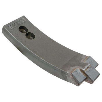 Brazdar cultivator 260x82mm intarit curbat 2 orificii potrivit pentru vaderstad - KRAMP [498383CN]