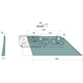 Brazdar - GRANIT [56017 3352010]