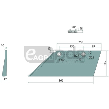 Brazdar - GRANIT [56017 3352011]