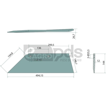 Brazdar - GRANIT [56017 3352130]