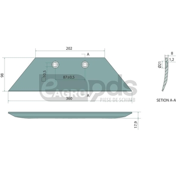 Brazdar antetrupita - GRANIT [56017 3363724]