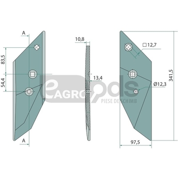 Varf de brazdar - GRANIT [56017 3364050]