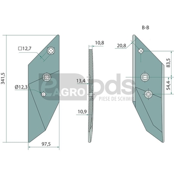 Varf brazdar - GRANIT [56017 3364051]