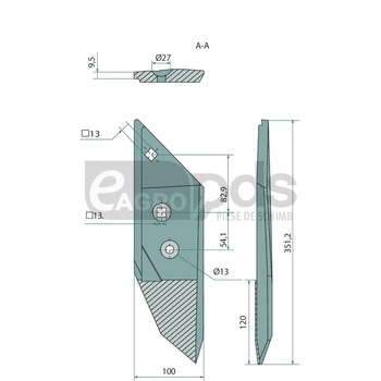 Varf brazdar - GRANIT [56017 3364151]