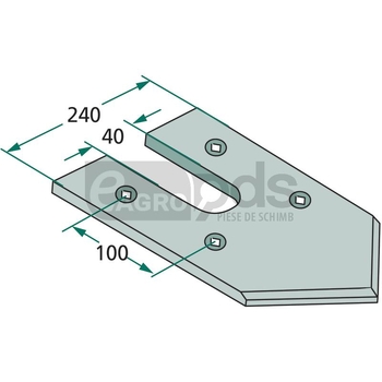 Brazdar plat - GRANIT [56017 3374351]