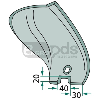 Tabla de ghidaj pentru margini - GRANIT [56017 3374398]