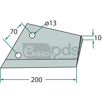 Aripa brazdar - GRANIT [56017 3374403]