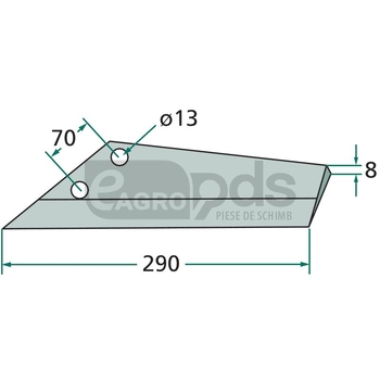 Aripa brazdar - GRANIT [56017 3374407]