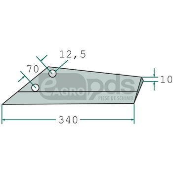 Aripa brazdar - GRANIT [56017 3374416]