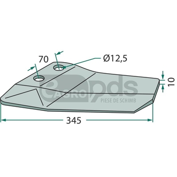 Aripa brazdar - GRANIT [56017 3374418]