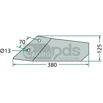 Aripa brazdar - GRANIT [56017 3374420-12]