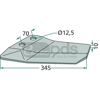 Aripa brazdar - GRANIT [56017 3374426]