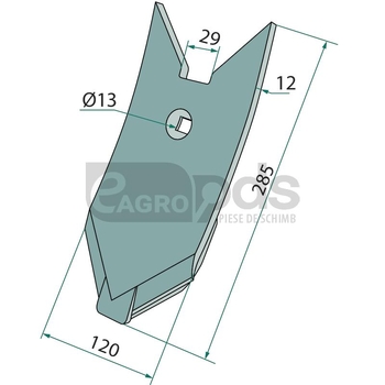 Varf brazdar - GRANIT [56017 3374443]