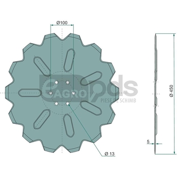 Disc - GRANIT [56017 3490043]