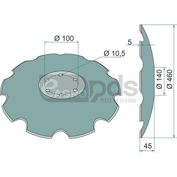 Taler disc - GRANIT [56017 3490471]