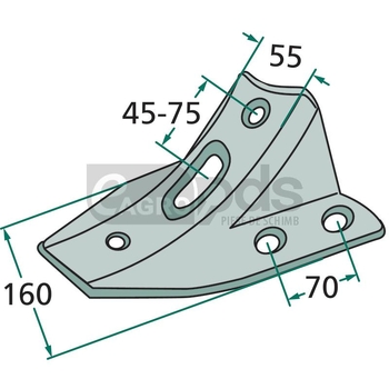 Suport brazdar - GRANIT [56017 46791054575]