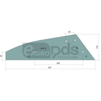 Foaie cormana - GRANIT [56019 405105]