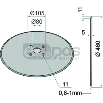 Disc - GRANIT [56026 72547]