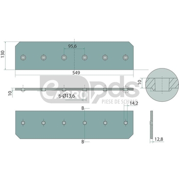 Plaz - stg/dr, lung/lat - plug Kuhn - GRANIT [56028 279140]