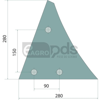 Cormana componenta frontala - GRANIT [56028 619120 SET]